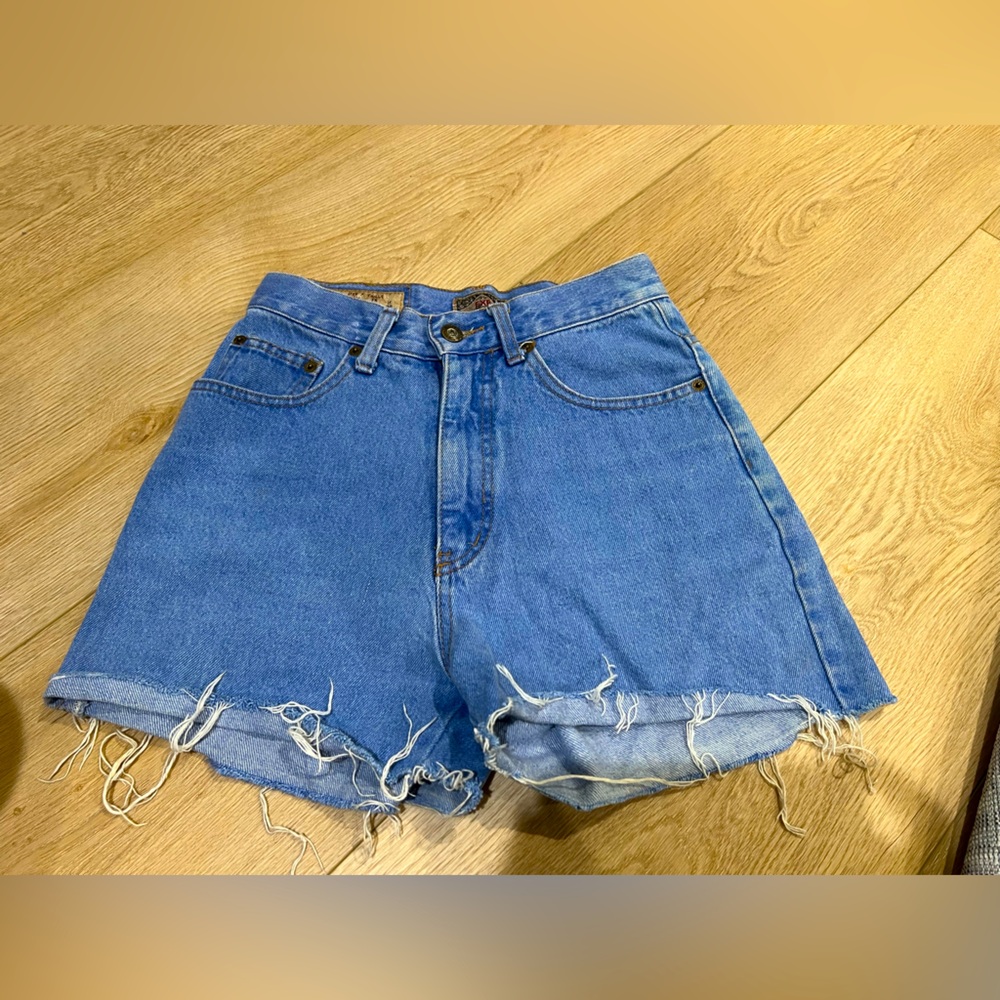 Like New Express High-Waisted Cutoff Denim Shorts